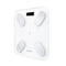 Bluetooth Body Fat Bathroom Weighing Scale - White