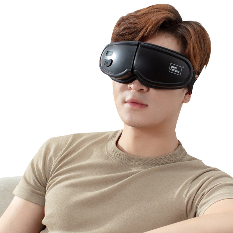 Bluetooth Wireless Eye Massager Instrument - Black