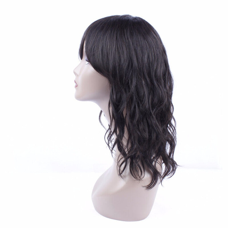 Brazilian Natural Wave Human Hair Wig - Black