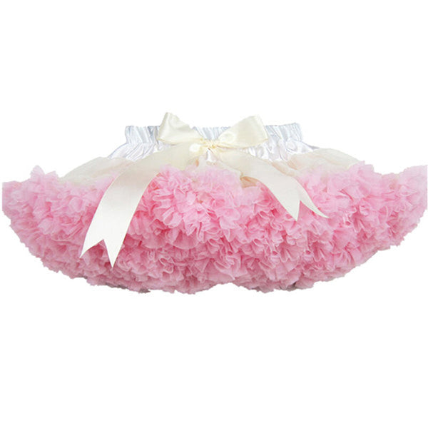 Buenos Ninos Girls' Pettiskirt - Ivory & Pink