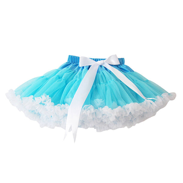 Buenos Ninos Girls' Pettiskirt - Navy Blue & White