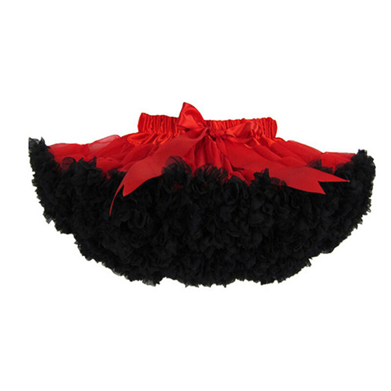 Buenos Ninos Girls' Pettiskirt - Red & Black