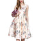 Buenos Ninos Vintage Floral Dress - Beige