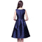 Buenos Ninos Vintage Floral Dress - Royal Blue