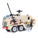 Building Block War Chariot - Brown