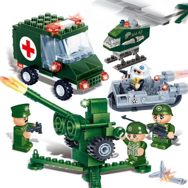 Building Blocks Army Series - Green