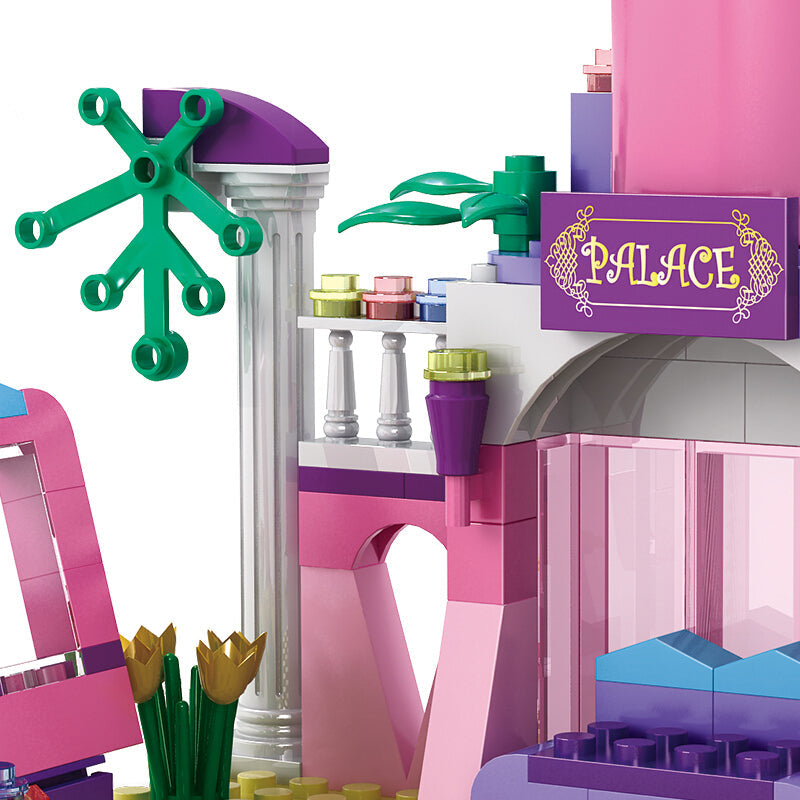 Building Blocks Castle - Pink