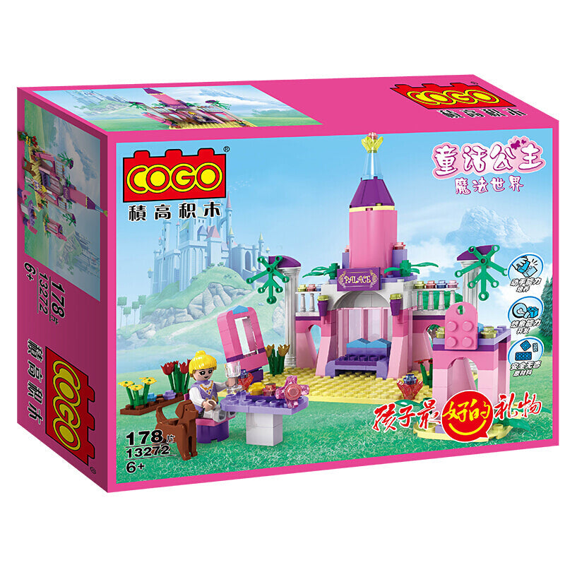 Building Blocks Castle - Pink