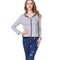 Burdully 2020 Thin Classic Zipper Hoodies - Gray