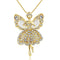 Butterfly Premium Long Sweater Chain - White