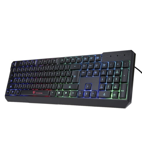 Motospeed V30 Wired Optical USB Gaming Mouse  + K70 104 Gaming LED Colorful Backlit Esport Gaming Keyboard