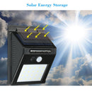 20 LED Solar Sensor Waterproof  Wall Lights