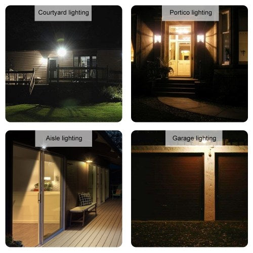 Solar Sensor Wall Light + 50PCS Disposable Mask