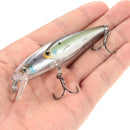 5pcs Group Fish Lures Minnow Lure Floating SwimBait Hard Plastic 3d Fish Eye