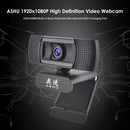 ASHU 1920x1080P High Definition Video Webcam with Noise Reduction Mic Web Cam