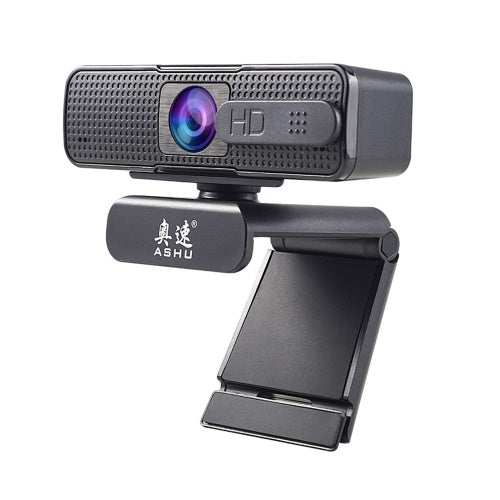 ASHU 1920x1080P High Definition Video Webcam with Double Noise Reduction Mic