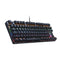 Illuminated Keyboard 87 Keys Gaming Keyboard USB Powered Operated Diverse Lighting Effect for Computer Laptop E-sports Compatible with WINDOWS XP/ WIN 7/ WIN 8/ WIN 10/ IOS System