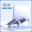 X-Shape Adjustable Foldable Lightweight Laptop Stand Desktop Notebook Holder Desk Laptop Stand