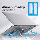 X-Shape Adjustable Foldable Lightweight Laptop Stand Desktop Notebook Holder Desk Laptop Stand