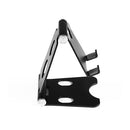 Adjustable Folding Phone Tablet Stand Desktop Bracket Portable Aluminum Alloy Mobile Phone Tablet Universal Stand Black