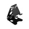 Adjustable Folding Phone Tablet Stand Desktop Bracket Portable Aluminum Alloy Mobile Phone Tablet Universal Stand Black