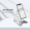 Adjustable Folding Phone Tablet Stand Desktop Bracket Portable Aluminum Alloy Mobile Phone Tablet Universal Stand Black