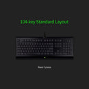 مجموعة لوحة المفاتيح والماوس Razer Cynosa Keyboard + Razer DeathAdder 2000 Mouse Combo 104 مفاتيح لوحة المفاتيح المريحة ولوحة المفاتيح والماوس