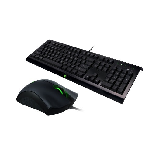 مجموعة لوحة المفاتيح والماوس Razer Cynosa Keyboard + Razer DeathAdder 2000 Mouse Combo 104 مفاتيح لوحة المفاتيح المريحة ولوحة المفاتيح والماوس