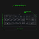 مجموعة لوحة المفاتيح والماوس Razer Cynosa Keyboard + Razer DeathAdder 2000 Mouse Combo 104 مفاتيح لوحة المفاتيح المريحة ولوحة المفاتيح والماوس