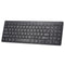 2.4G Wireless Keyboard Ultra-thin Wireless Keyboard Mute Keyboard 95 Keys Wireless Keyboard for PC Laptop Black German