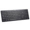 2.4G Wireless Keyboard Ultra-thin Wireless Keyboard Mute Keyboard 95 Keys Wireless Keyboard for PC Laptop Black German