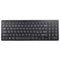 2.4G Wireless Keyboard Ultra-thin Wireless Keyboard Mute Keyboard 95 Keys Wireless Keyboard for PC Laptop Black German