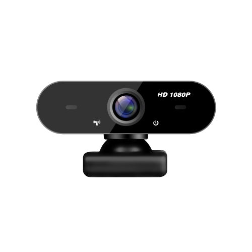 1080P Webcam High Definition Manual Focus USB Web Camera with Noise Isolating Microphone for Laptop/PC