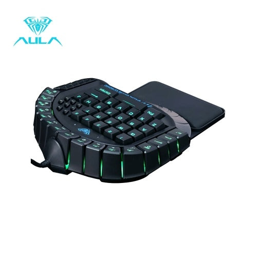 AULA Mechanical Keyboard Control 60 Keys Single Hand Gaming Keyboard