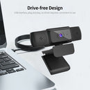 5MP Auto Focus Web Camera Drive-free Computer Camera USB Webcam