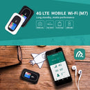 4G LTE CAT4 150Mbps Mobile WiFi Portable Hotspot Portable WiFi Wireless Wifi Router Portable Router with SIM Card Slot Black