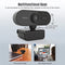 1080P 2MP HD Webcam 30fps Camera Noise-reduction Microphone