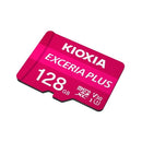 بطاقة ذاكرة KIOXIA 128GB TF(Micro SD) تدعم 4K HD Video U3 بطاقة ذاكرة مقاومة للماء عالية السرعة للهاتف/الكمبيوتر اللوحي/الكاميرا/الكمبيوتر المحمول