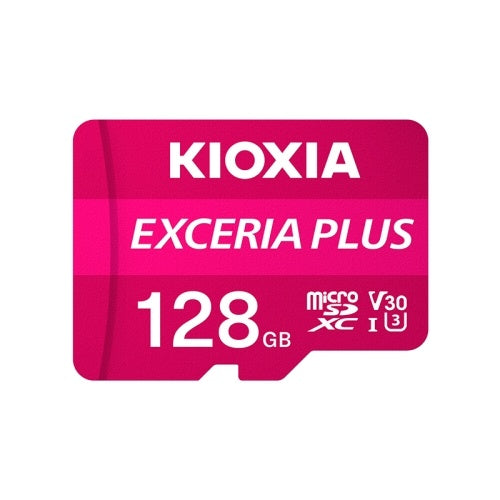 بطاقة ذاكرة KIOXIA 128GB TF(Micro SD) تدعم 4K HD Video U3 بطاقة ذاكرة مقاومة للماء عالية السرعة للهاتف/الكمبيوتر اللوحي/الكاميرا/الكمبيوتر المحمول