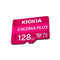 بطاقة ذاكرة KIOXIA 128GB TF(Micro SD) تدعم 4K HD Video U3 بطاقة ذاكرة مقاومة للماء عالية السرعة للهاتف/الكمبيوتر اللوحي/الكاميرا/الكمبيوتر المحمول