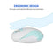 YWYT G833 2.4GHz Wireless Mouse 2000DPI Optical Mouse Ergonomic Wireless Mouse Portable Mice for Desktop Computer Laptop