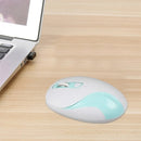 YWYT G833 2.4GHz Wireless Mouse 2000DPI Optical Mouse Ergonomic Wireless Mouse Portable Mice for Desktop Computer Laptop