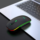 YWYT G852 BT5.1 2.4G Dual Mode Wireless Mouse Portable Mute Mouse Ergonomic Mice Optical Mouse 1600DPI