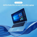 AVITA PURA P01 14 inch Laptop i5-8265U/8GB DDR3 Memory/256GB SSD Portable Laptop with 1920*1080 FHD Screen