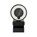 1080P HD Webcam with Ring Fill Light Autofocus Built in Microphone Webcam for Video/Live Streaming/Videoconferencing Smooth Type