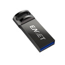 EAGET U81 محرك فلاش USB 128 جيجابايت معدن U القرص USB3.0 المحمولة عالية السرعة محرك فلاش سعة كبيرة لأجهزة الكمبيوتر المحمول