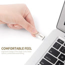 EAGET U2 USB Flash Drive 16GB Metal U Disk USB2.0 Portable High Speed Waterproof Shockproof U Disk Large Capacity for PC Laptop