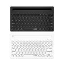 Ajazz 320i Wireless Keyboard 2.4GHz Wireless BT Dual-mode Keyboard Ergonomic Keyboard 79 Keys Keyboard with Bracket Black