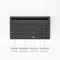 Ajazz 320i Wireless Keyboard 2.4GHz Wireless BT Dual-mode Keyboard Ergonomic Keyboard 79 Keys Keyboard with Bracket Black