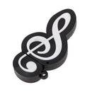 Cute Cartoon Music Notes Symbol USB 2.0 Personality Memory External Storage Stick Flash Drive U Disk